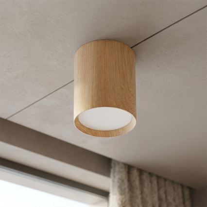 BRILAGI - Oprawa punktowa SMOOTH LONG 1xGX53/15W/230V 100x82 mm dekor dębu