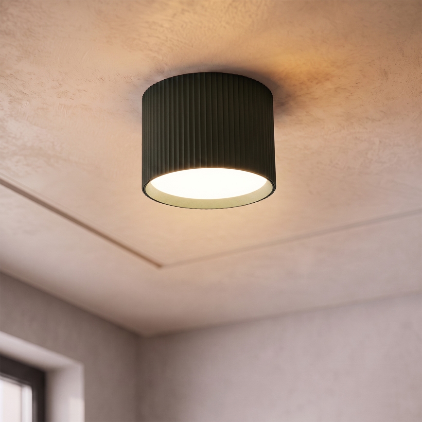 BRILAGI - Oprawa punktowa STRIPY 1xGX53/15W/230V 60x82 mm ciemnozielona