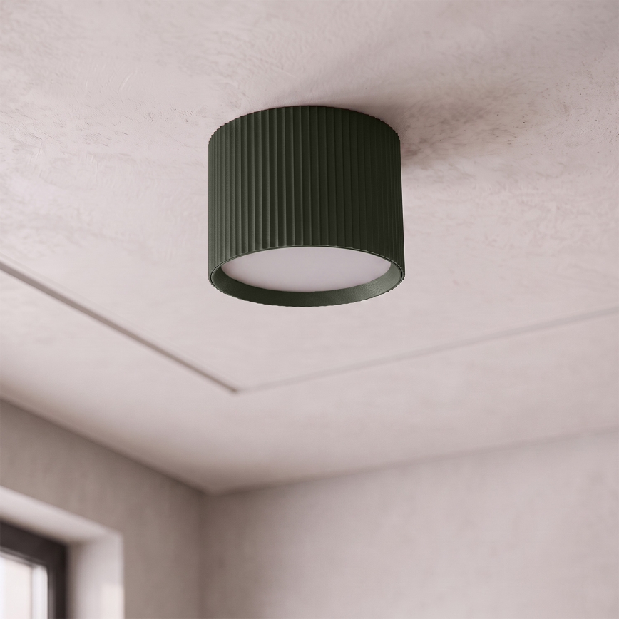 BRILAGI - Oprawa punktowa STRIPY 1xGX53/15W/230V 60x82 mm ciemnozielona