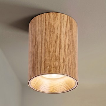 BRILAGI - Oprawa punktowa TRINE 1xGU10/30W/230V dekor dębu