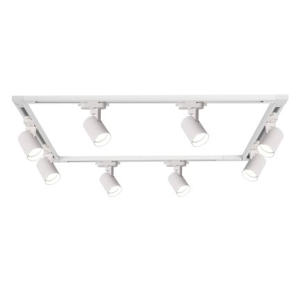 Brilagi - Oprawa punktowa w systemie szynowym HUSKY 8xGU10/10W/230V biała