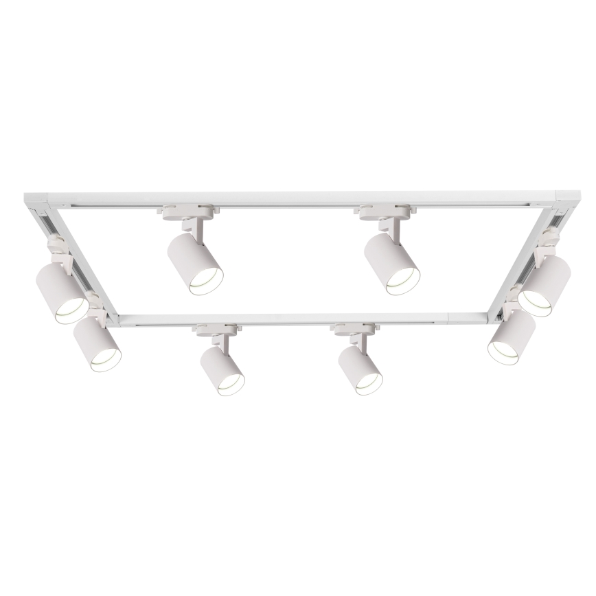 Brilagi - Oprawa punktowa w systemie szynowym HUSKY 8xGU10/10W/230V biała