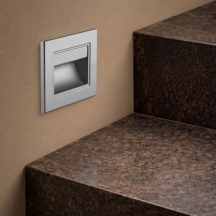 Brilagi - Oprawa schodowa LED STEP LIGHT LED/1,5W/230V IP44 antracyt