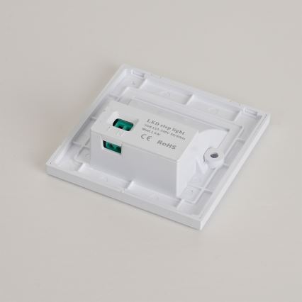 Brilagi - Oprawa schodowa LED STEP LIGHT LED/1,5W/230V IP44 biała