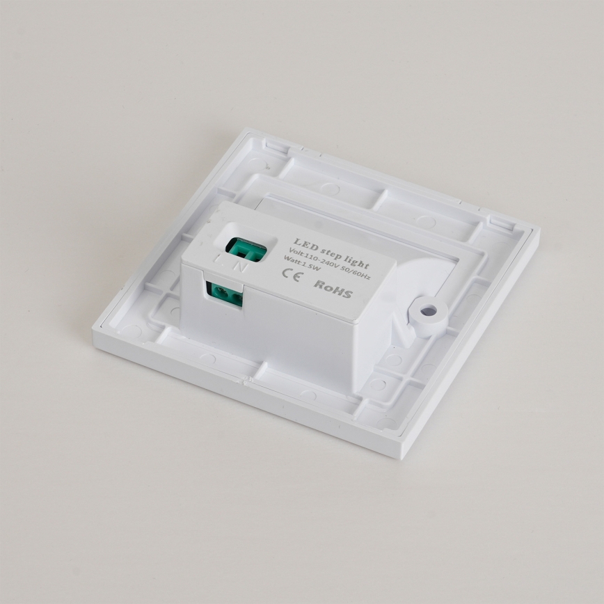 Brilagi - Oprawa schodowa LED STEP LIGHT LED/1,5W/230V IP44 biała