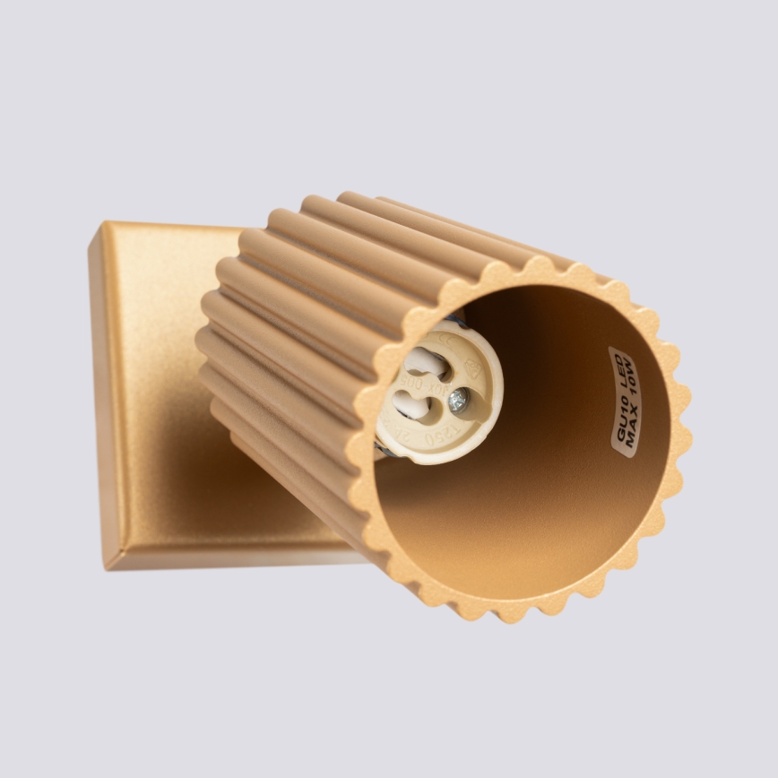 Brilagi - Oprawa ścienna punktowa LED CRESTO 1xGU10/10W/230V złota