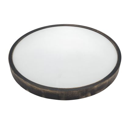 Brilagi - Oprawa sufitowa CARVALHO SLIM SMOKEY 3xE27/60W/230V dąb śr. 47,5 cm