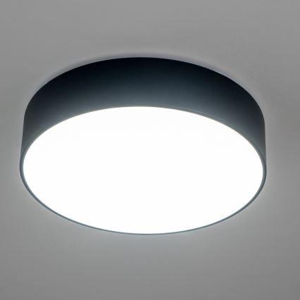 Brilagi - Oprawa sufitowa łazienkowa POOL 4xE27/15W/230V Ø 50 cm IP54 czarna