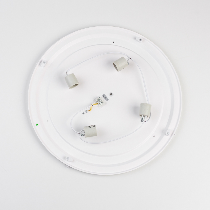 Brilagi - Oprawa sufitowa łazienkowa POOL 4xE27/15W/230V Ø 50 cm IP54 czarna