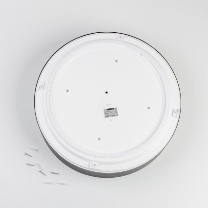 Brilagi - Oprawa sufitowa łazienkowa POOL 4xE27/15W/230V Ø 50 cm IP54 czarna