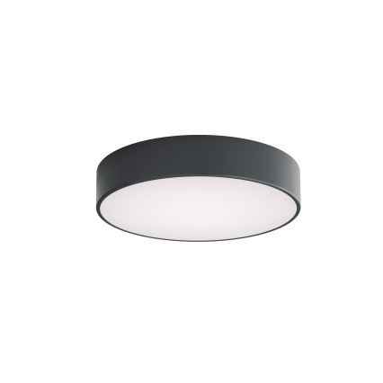 Brilagi - Plafon łazienkowy z czujnikiem ruchu i zmierzchu CLARE 3xE27/24W/230V, średnica 40 cm, antracyt, IP54