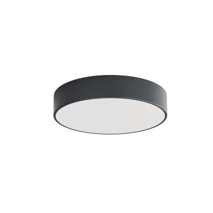 Brilagi - Plafon łazienkowy z czujnikiem ruchu i zmierzchu CLARE 3xE27/24W/230V, średnica 40 cm, antracyt, IP54