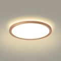 Brilagi - Oprawa sufitowa LED do łazienki ULTRA SLIM LED/24W/230V Ø 42 cm różowe złoto IP54