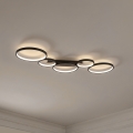 BRILAGI - Oprawa sufitowa LED ECHO LED/60W/230V 4000K 45x110 cm czarna