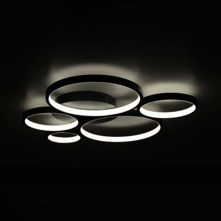 BRILAGI - Oprawa sufitowa LED ECHO LED/60W/230V 4000K 50x57 cm czarna