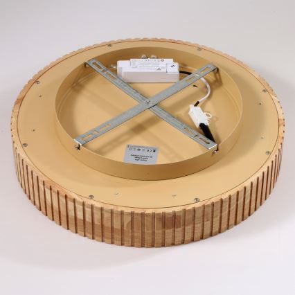Brilagi - Oprawa sufitowa LED FALCON WOOD MODERN LED/30W/230V 3000/4000/6000K Ø 45 cm drewno