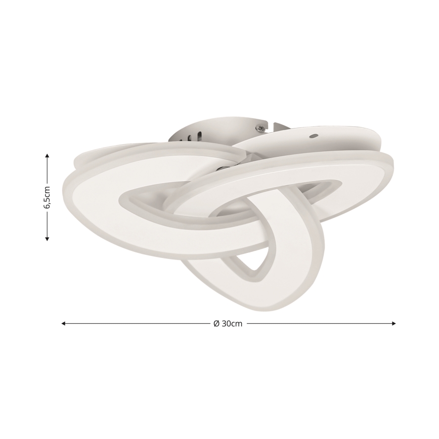 BRILAGI - LED ściemnialna lampa sufitowa MODERN MINI LED/49W/230V 3000-6000K 30x30 cm + pilot zdalnego sterowania