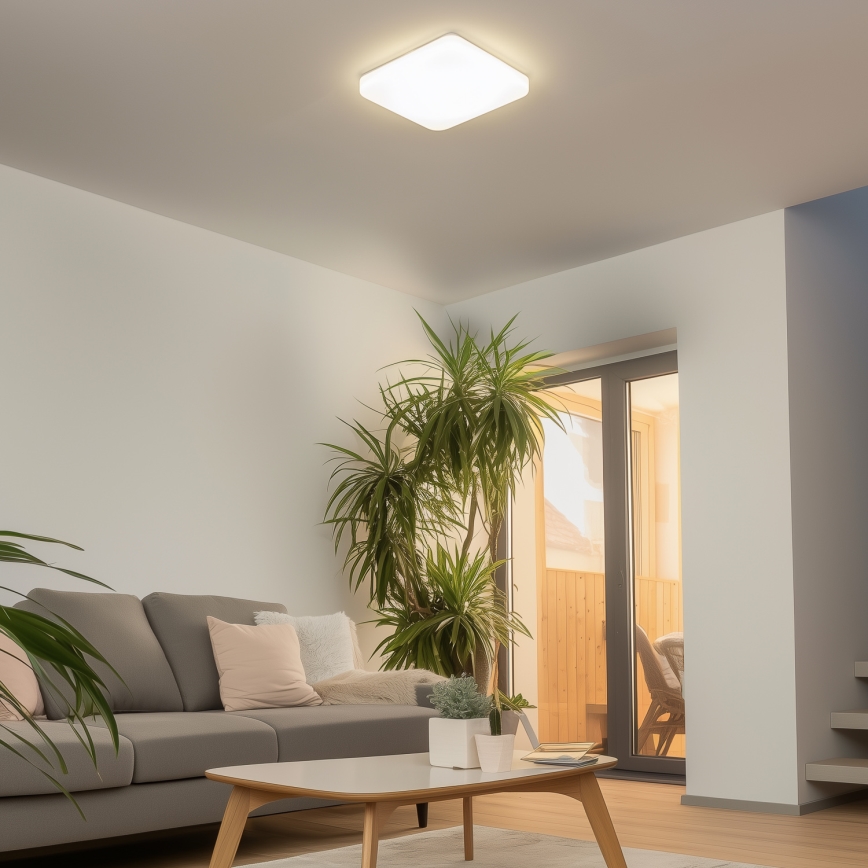 Brilagi - Lampa sufitowa LED PLAIN LED/24W/230V 37,5x37,5 cm 3000K