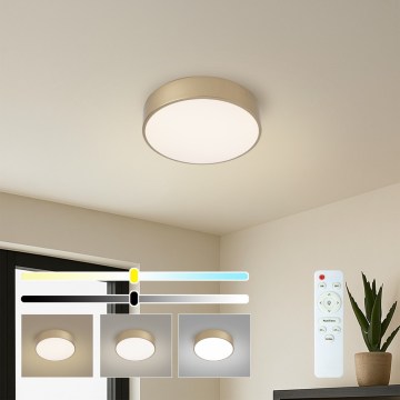 Brilagi - Oprawa sufitowa LED POOL/24W/230V 3000/4000/6000K śr. 20 cm złota