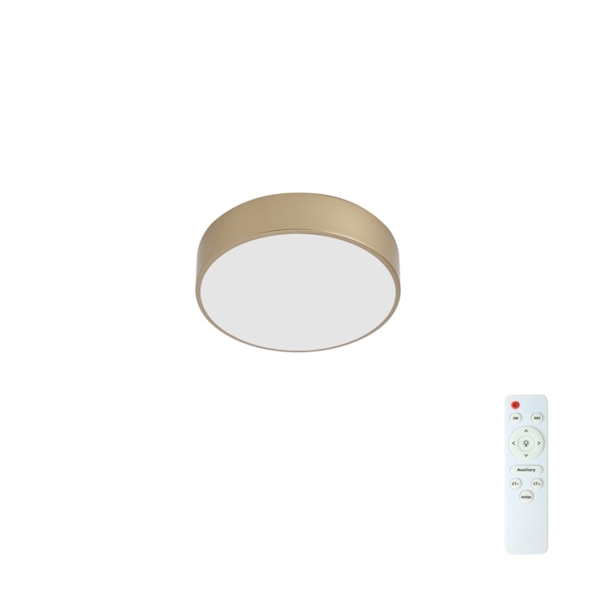 Brilagi - Oprawa sufitowa LED POOL/24W/230V 3000/4000/6000K śr. 20 cm złota