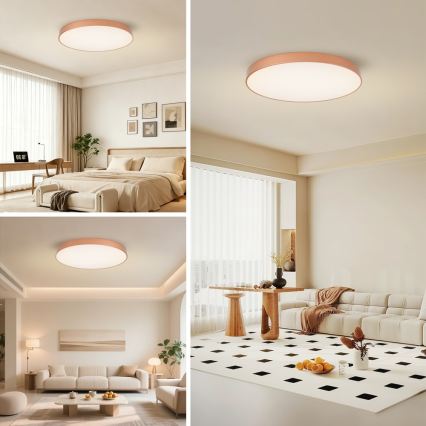Brilagi - Oprawa sufitowa LED POOL LED/100W/230V 3000/4000/6000K Ø 80 cm brązowa