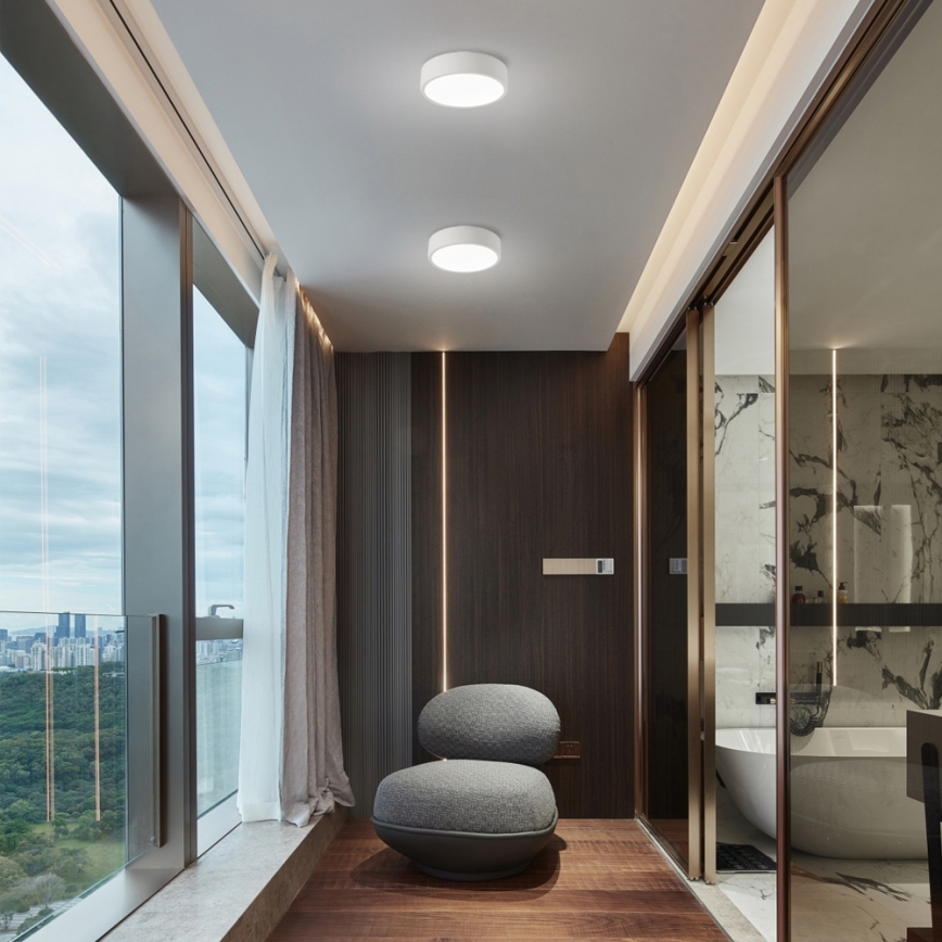 Brilagi - Oprawa sufitowa LED POOL LED/18W/230V 3000/4500/6000K Ø 20 cm biała