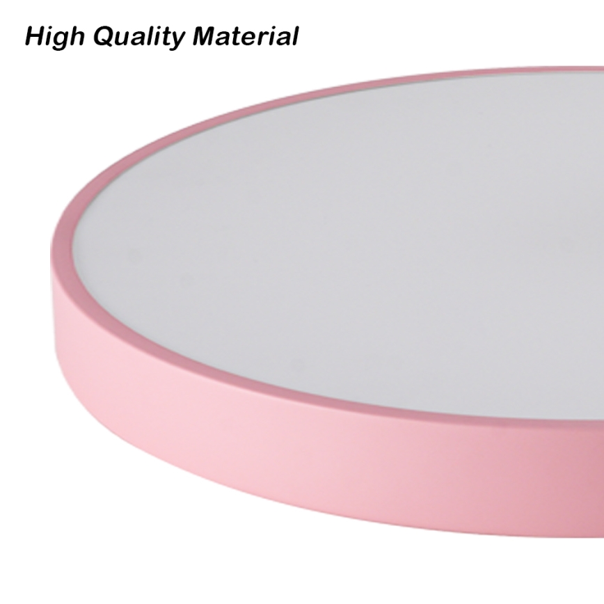 Brilagi - Plafon LED POOL/48W/230V 3000/4000/6000K Ø 40 cm różowy