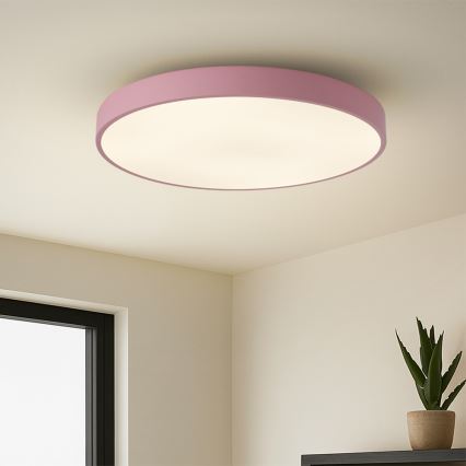 Brilagi - Oprawa sufitowa LED POOL LED/60W/230V 3000/4000/6000K Ø 60 cm różowa