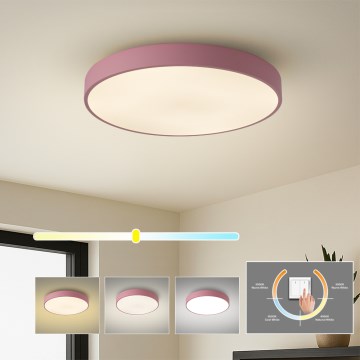 Brilagi - Oprawa sufitowa LED POOL LED/60W/230V 3000/4000/6000K Ø 50 cm różowa