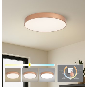 Brilagi - Oprawa sufitowa LED POOL LED/60W/230V 3000/4000/6000K Ø 60 cm brązowa
