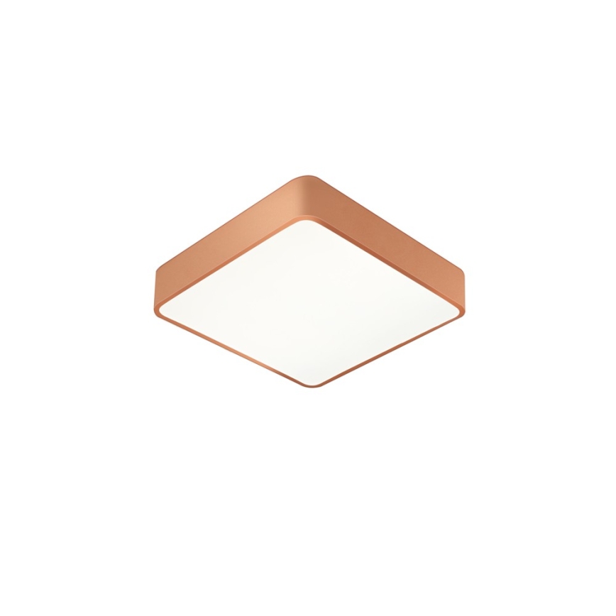 Brilagi - Lampa sufitowa POOL SQUARE LED/36W/230V 3000/4000/6000K 40x40 cm brązowa