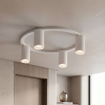 Brilagi - LED RGBW ściemnialna oprawa sufitowa SELE 4xGU10/6,5W/230V 2700-6500K biała