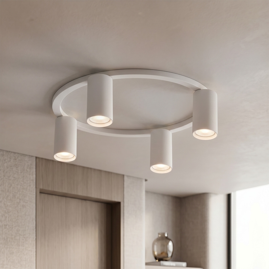 Brilagi - LED RGBW ściemnialna oprawa sufitowa SELE 4xGU10/6,5W/230V 2700-6500K biała