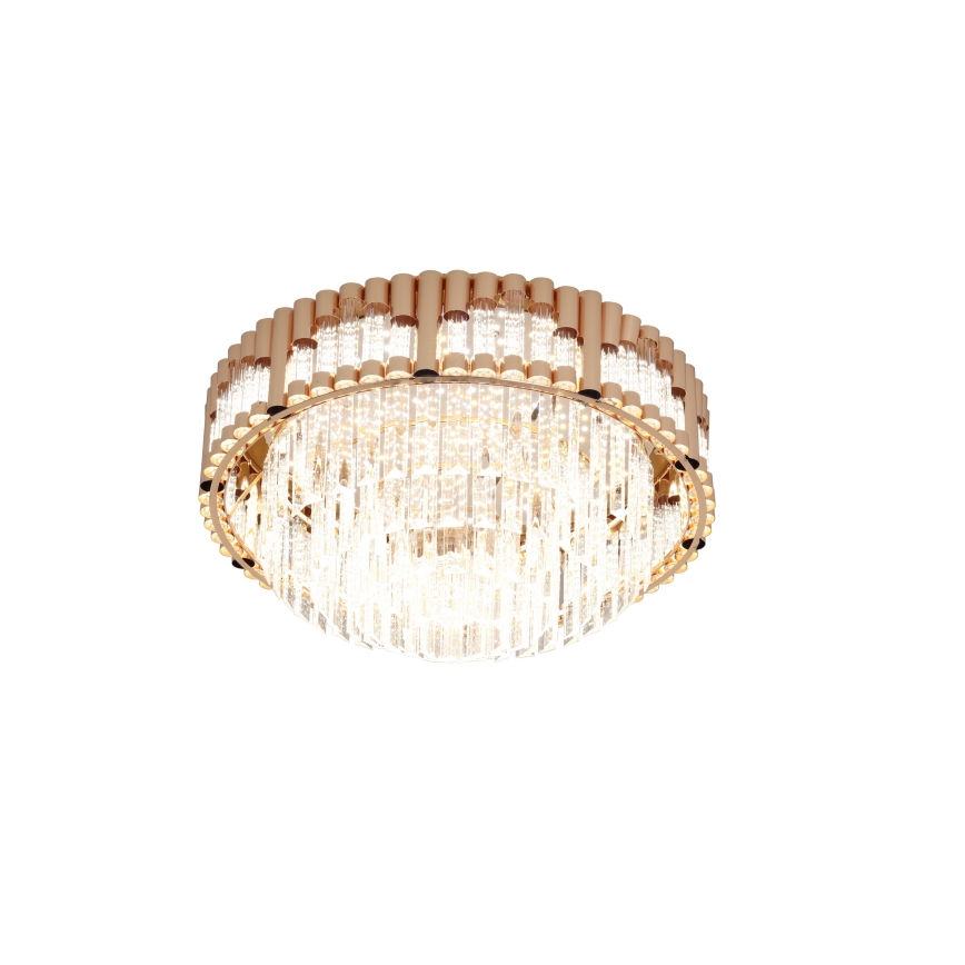 Brilagi - LED ściemnialna oprawa sufitowa CROWN LED/41W/230V 3000-6000K śr. 48 cm złota + pilot zdalnego sterowania
