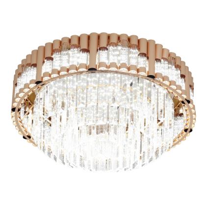 Brilagi - LED ściemnialna oprawa sufitowa CROWN LED/41W/230V 3000-6000K śr. 48 cm złota + pilot zdalnego sterowania