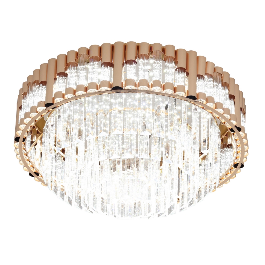 Brilagi - LED ściemnialna oprawa sufitowa CROWN LED/41W/230V 3000-6000K śr. 48 cm złota + pilot zdalnego sterowania