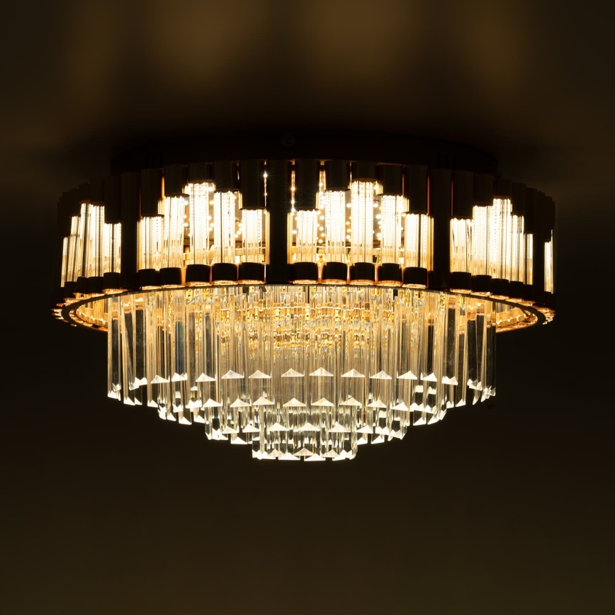 BRILAGI - LED ściemnialna oprawa sufitowa CROWN LED/41W/230V 3000-6000K śr. 48 cm złota + pilot zdalnego sterowania