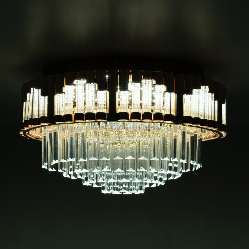 BRILAGI - LED ściemnialna oprawa sufitowa CROWN LED/41W/230V 3000-6000K śr. 48 cm złota + pilot zdalnego sterowania