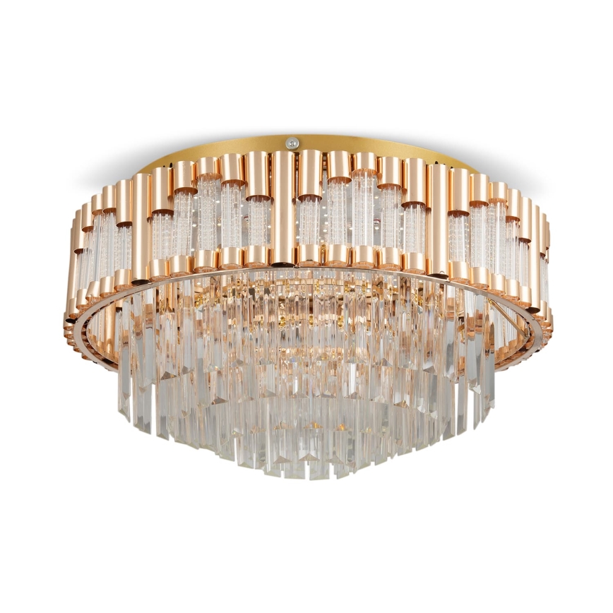 BRILAGI - LED ściemnialna oprawa sufitowa CROWN LED/41W/230V 3000-6000K śr. 48 cm złota + pilot zdalnego sterowania