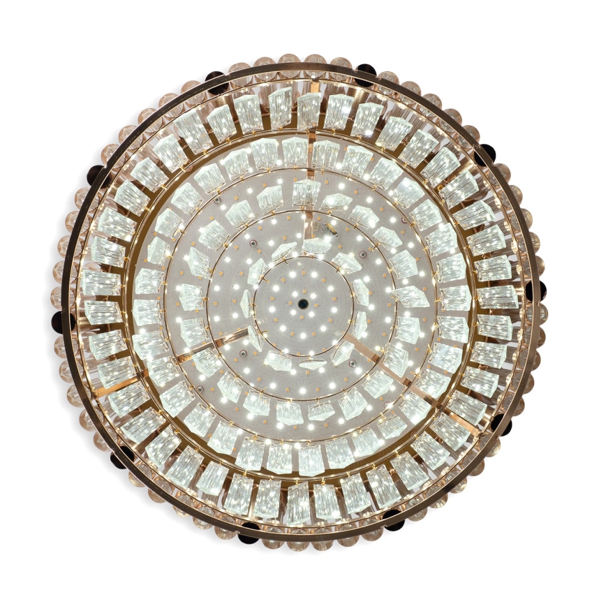 BRILAGI - LED ściemnialna oprawa sufitowa CROWN LED/41W/230V 3000-6000K śr. 48 cm złota + pilot zdalnego sterowania