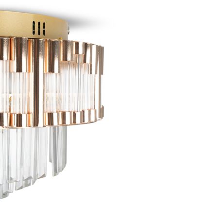 BRILAGI - LED ściemnialna oprawa sufitowa CROWN LED/41W/230V 3000-6000K śr. 48 cm złota + pilot zdalnego sterowania