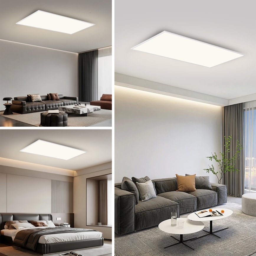 Brilagi - Oprawa sufitowa LED SLIMFRAME LED/80W/230V 120x60 cm 3000/4000/6000K biała