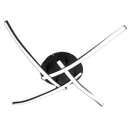 Brilagi - LED oprawa sufitowa STRIPES LED/32W/230V 60x60 cm czarna