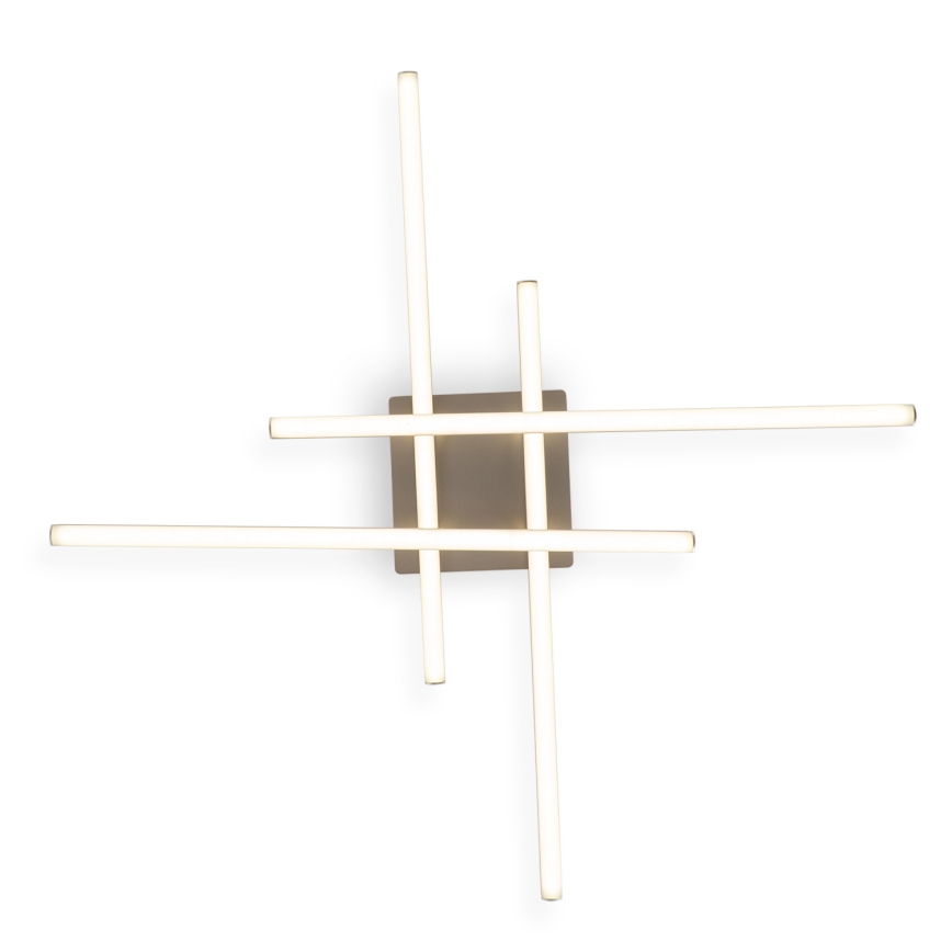 Brilagi - LED Oprawa sufitowa STRIPES LED/37W/230V 68x68 cm srebrna