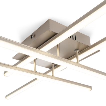 Brilagi - LED Oprawa sufitowa STRIPES LED/37W/230V 68x68 cm srebrna