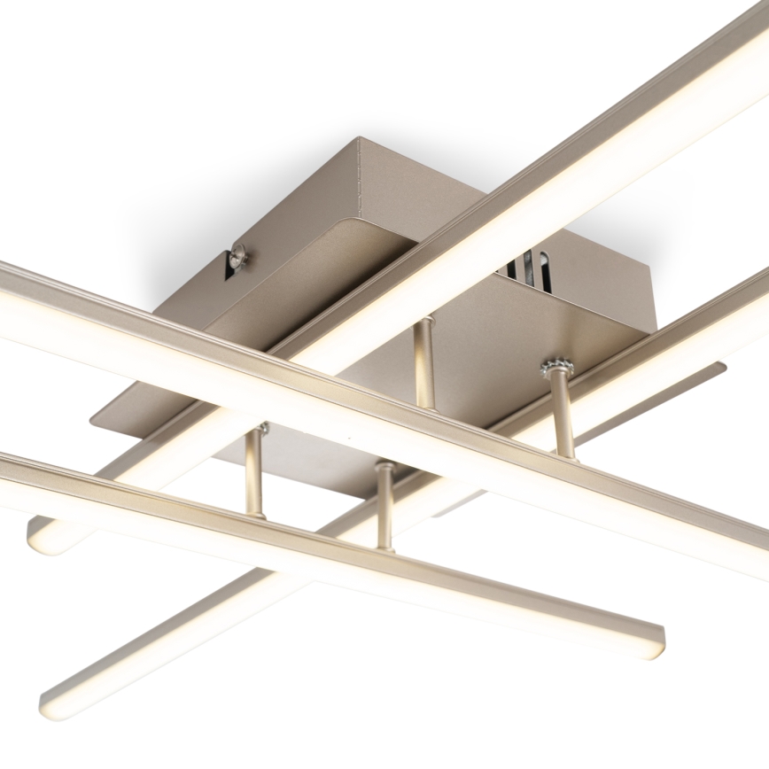 Brilagi - LED Oprawa sufitowa STRIPES LED/37W/230V 68x68 cm srebrna