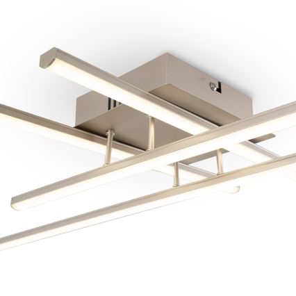 Brilagi - LED Oprawa sufitowa STRIPES LED/37W/230V 68x68 cm srebrna