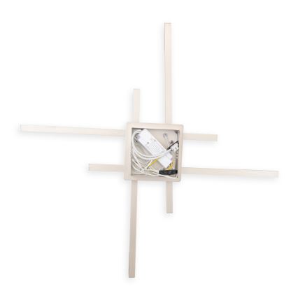 Brilagi - LED Oprawa sufitowa STRIPES LED/37W/230V 68x68 cm srebrna