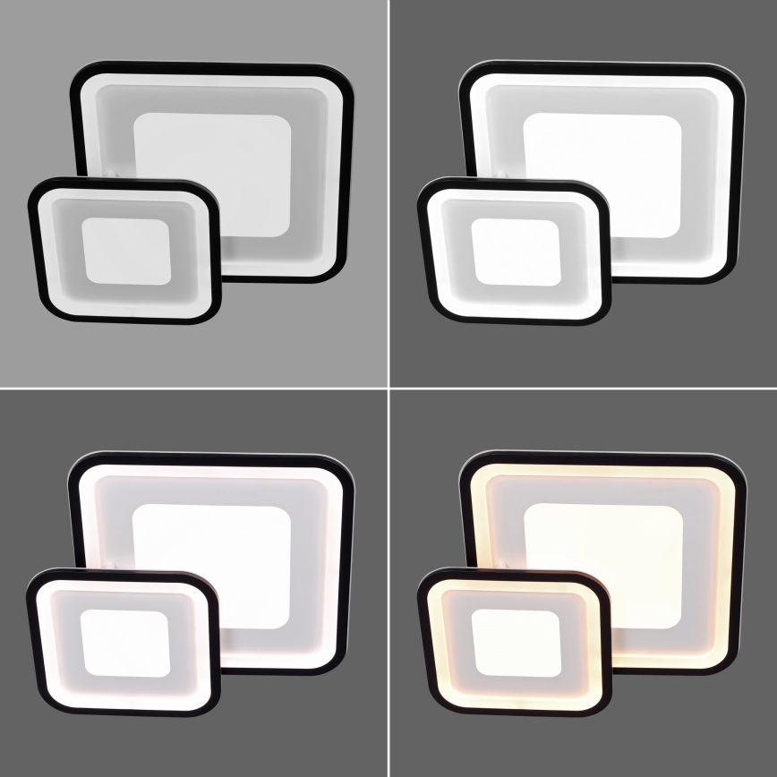 Brilagi - ściemnialna lampa sufitowa LED TANDORA LED/49W/230V 50x50 cm 3000-6000K + pilot zdalnego sterowania