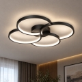 BRILAGI - Oprawa sufitowa LED VELO LED/42W/230V 4000K Ø 52 cm czarna